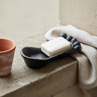 Cast Iron Soap Dish Rustic Home Accessory Easy to Clean for Bathroom, Sink