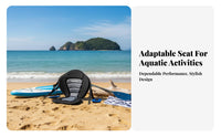 Foldable Paddleboard Spinerest Provides Spine Assistance Padded Seat with Spinerest Portable Kayak Accessory for Kayakers, Paddleboarding, Kayaking