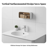 Sanitary menstrual pad Dispenser Multifunctional Sanitary menstrual pad Holder Hygienic for Restroom