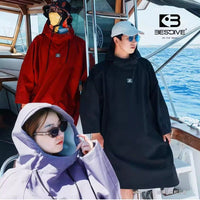 Bestdive潜水斗篷专业游泳防风保暖浴袍子冲浪自由潜水肺冬泳保温