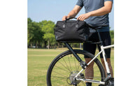 Silicone Pad Protection Bicycle Rear Rack 30KG Load Capacity Rear Bike Rack No-Drill Installation for Commuters, Commuting, Travel