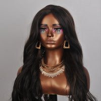 Female Mannequin Head Pvc Mannequin Head with Shoulders Makeup Hairpiece Display for Hairdressers, Studios