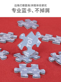 TOI图益圣诞冬灯拼图成人版1000片减压解闷手工玩具圣诞夜