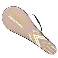 Water-Resistant Badminton Racket Case Shielding Racket Case with Handle Shockproof Badminton Racquet Bag Portable for Travel