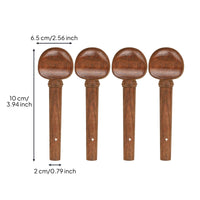 4 Pieces Violin Tuning Peg Easy to Tune Violin tunes r Peg for Luthier