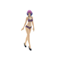 Female Figurine with Standing Pose Micro Miniature Female Figurine Painted Diorama Figure for Collectors