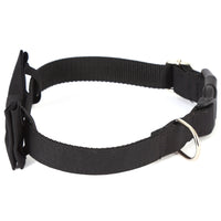 New Cotton Black Western Wedding Pet Collar with Bow Tie for Dogs