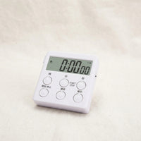 Alarm Clock Countdown Timer Electronic Kitchen Timer Large Display Cooking Timer Rechargeable Digital Timer with Magnetic Back Suitable for Cooking Study Gym Beauty Library