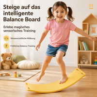 Balance Board for Adults, Large Balance Board Made of Synthetic Resin, Non-Slip Surface for Core Muscle Training
