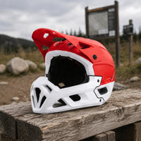Full Face Helmet Ventilated Mountain Bike Helmet Breathable for Men
