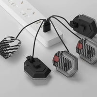 Electric Bike Indicator Light Electronic Bell Cycle Turn Indicator Anti-Theft