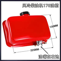 Air-Cooled Diesel Engine Fuel Tank for Micro Cultivator 170F 173F 178F 186F 188F 192F