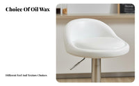 Adjustable Rotating Stool with Backrest Modern Design Counter Chair Nordic aesthetic