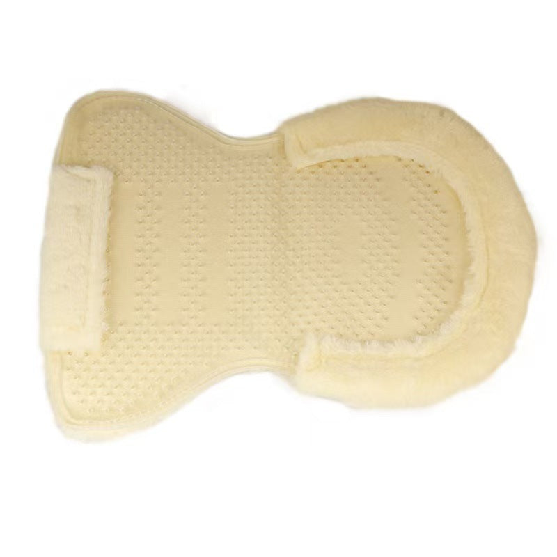 Silicone Saddle Pad with Fleece for Equestrian Use