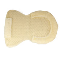 Silicone Saddle Pad with Fleece for Equestrian Use