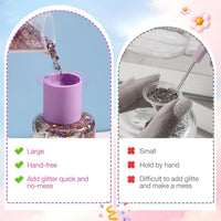 Snow Globe Making Kit for DIY Glitter Crafts Beginner Tool Set