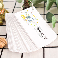 Junior High School Chemistry Math Physics Knowledge Flashcards Formula & Calculation Cards