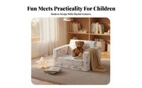 Fold-out Coloring Lounger Color-in Pattern kids' Sofa Removable Washable Cover