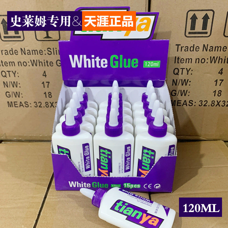 Tianya PVA White Glue for Office, School, and Craft Projects, 120ml