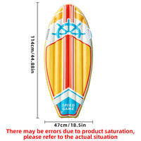 Colorful Anchor Thickened Inflatable Floating Mat with Handles for Water Play