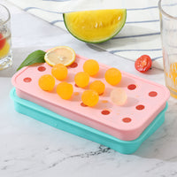 Silicone Spherical Ice Ball Mold for DIY Desserts and Crafts