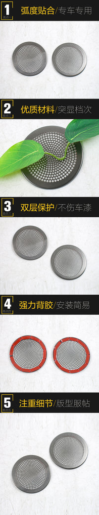 For Mercedes 26 SMART #6 Front Panel Left and Right Air Vent Dustproof Speaker Cover Car Accessory