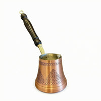 Turkish Coffee Cezve Handmade Turkish Coffee Pot Narrow Opening for Sauces