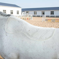 Silicone Saddle Pad Ventilated Equestrian Gear Long-Lasting for Riders