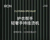 Foldable Handheld Travel Steam Iron