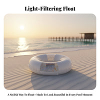 Transparent Inflatable Swim Float | Lightweight and Portable Design, Inflatable Pool Tube, for Beach