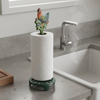 Cast Iron Hen Paper Towel Holder Heavy Duty Kitchen Organizer for Restaurant