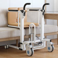 Lifting Nursing Chair Removable Tray Mobility Aid Foldable Footrest for Hospital