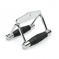 Knurled V-Shaped Handle Non-Slip V Bar Attachment Multi-Functional Row Handle Versatile for Home Gym