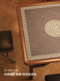 折叠麻将桌家用小型手搓四方桌子正方形餐桌简易棋牌桌掼蛋专用桌