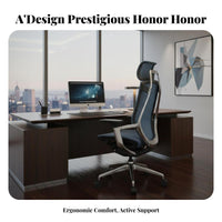 Lumbar Support High-Back Ergonomic Chair Adjustable Features High-Back Rolling Work Chair 360° Swivel Office Furniture Padded Cushion for Remote Workers, Students, Gamers, Study Room, Gaming Setup, Bedroom