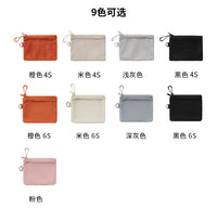 Recycled Polyester Double Zipper Pouch Storage Bag