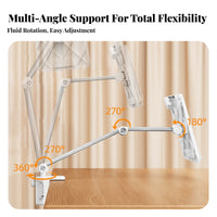 Adjustable limb Book Stand Foldable Design perusing Aid Sturdy Build for Musicians