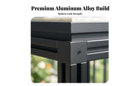3 Pieces Aluminum Alloy Frame Bonsai Display Table Chinese Design Heavy Duty Plant Riser Sturdy Construction Pedestal Plant Holder High Load Capacity for Outdoor, Indoor, Balcony, Living Room