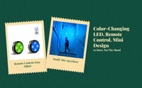 Rechargeable RGB LED night light
