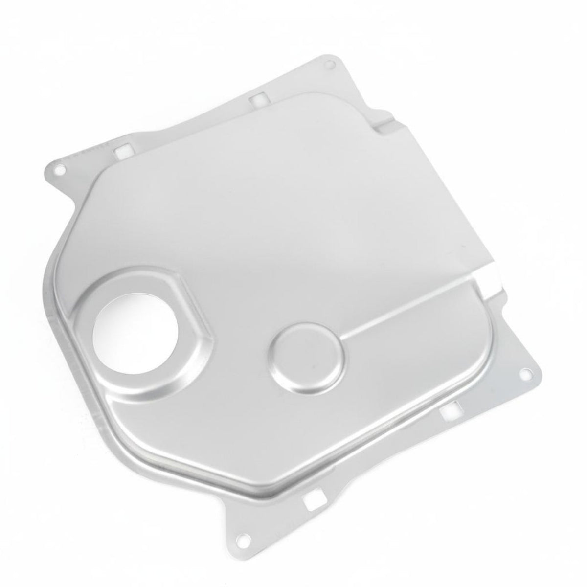 Rust Resistant Motorcycle Fuel Fuel Reservoir Cover Plate Easy Install Stainless Steel Fuel Reservoir Cover for Replacement, Repair