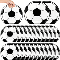 Soccer Party Favor Bags with Handles 足球派对带提手伴手礼袋