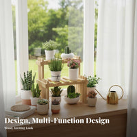 Tiered desktop Plant Stand Multitier Design Tiered desktop Organizer