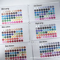 外网新品   季节色彩搭配卡6个装Seasonal Color Selection Cards