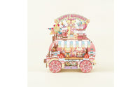 DIY Miniature Scene Birthday-Themed Miniature House Tabletop 3D Wooden Puzzle for Crafters, Hobbyists, Bedroom