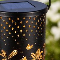 Solar Flower Light Waterproof Decorative LED Lantern Long Runtime for Yard, Lawn