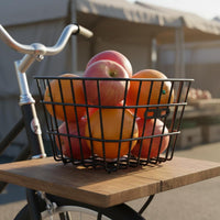 Children's Cycle Front Basket Easy to Install Kids Bike Basket Carry Handle