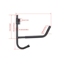 Rotating Kayak Rack Detachable Paddle Boat Wall Hanger Long-Lasting for Garage