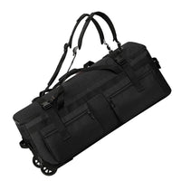 Large Rolling Duffel Bag Foldable Design Extra Large Trolley Bag Heavy Duty Wheeled Travel Backpack for Moving, Camping