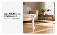 Interactive Cat Toy with Suction Cup | Standing Upright Design, Flexible Curved Rod, Cat Teaser with Suction Cup, for Smooth Floors