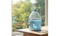 Fowl Waterer Easy-to-Fill Fowl Drinker Weight-Operated-Fed Bird Water Dispenser for Pigeons, Small Farm Owners, Coops, Lofts